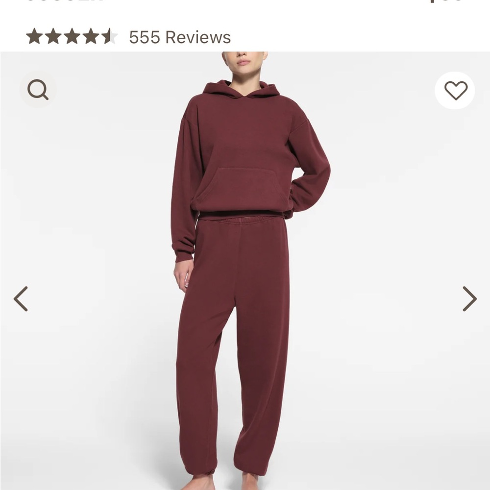 SKIMS sweat set M